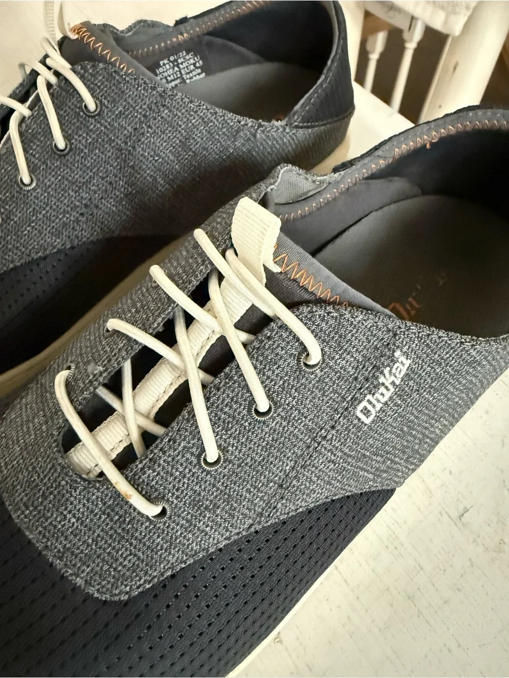 OluKai Men’s Navy and Gray Casual Sneakers